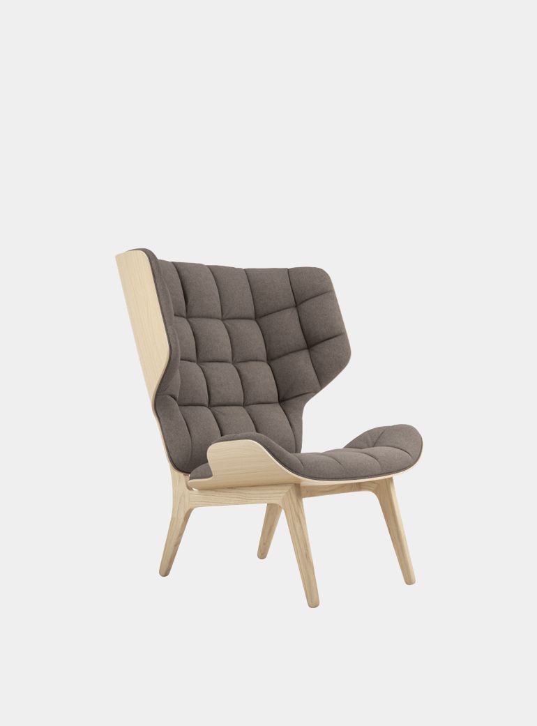 Fawn Wool / Natural Mammoth Chair